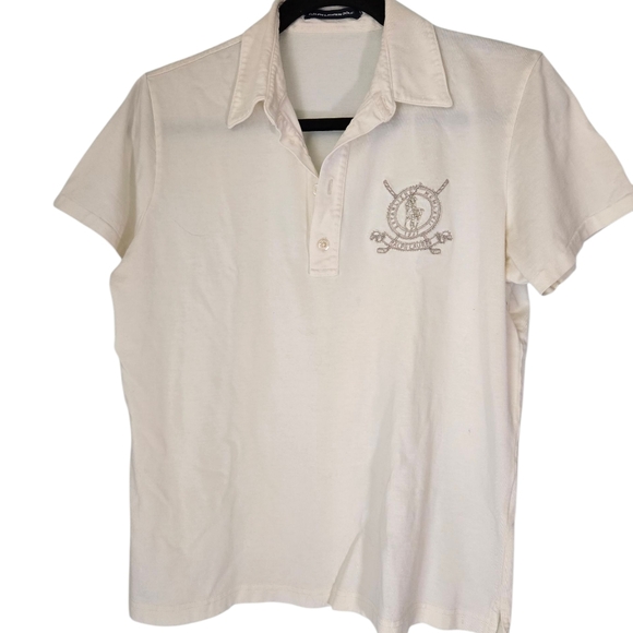Women's Ralph Lauren White Golf Polo Size Small - Picture 1 of 8